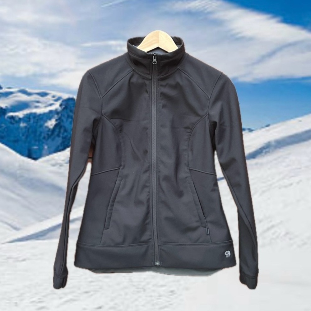 🎿 Mountain Hardwear Solamere Fleece Lined Softshell Jacket. Women’s Small.